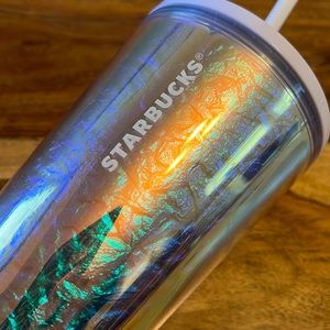 Purple iridescent Starbucks 16oz tumbler
